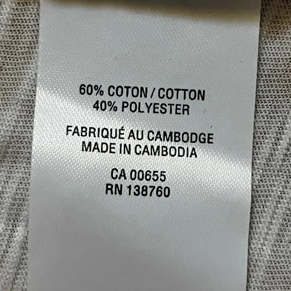 White Ruffle Off-Shoulder Blouse (Medium) Reitmans - Picture 9 of 9